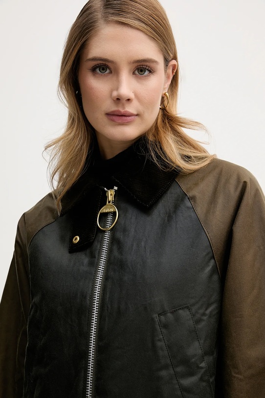 Barbour kurtka woskowana Kettlewell zielony LWX1519