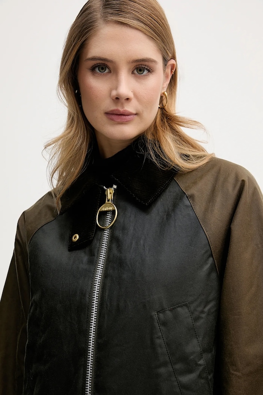 Barbour kurtka woskowana Kettlewell zielony LWX1519