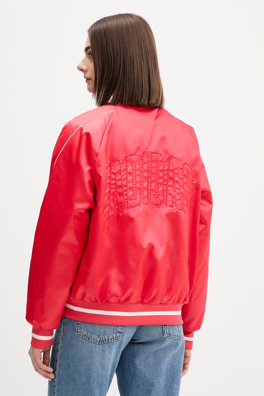 Odzież adidas kurtka bomber Stadium JZ6921 czerwony