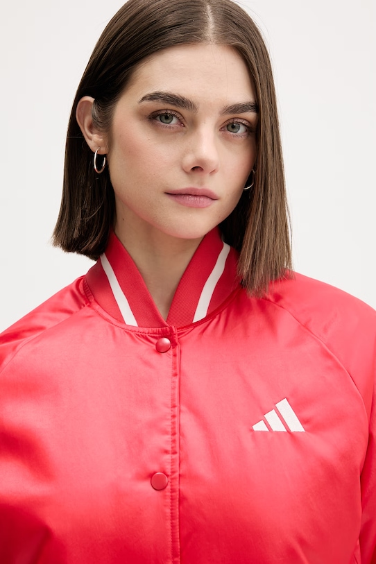 adidas kurtka bomber Stadium czerwony JZ6921