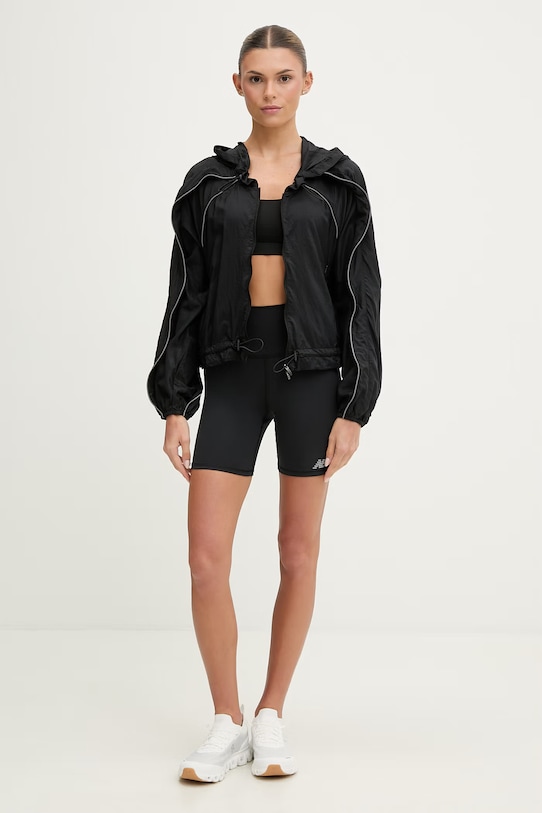 adidas by Stella McCartney kurtka sportowa damska KA9517 czarny SS26