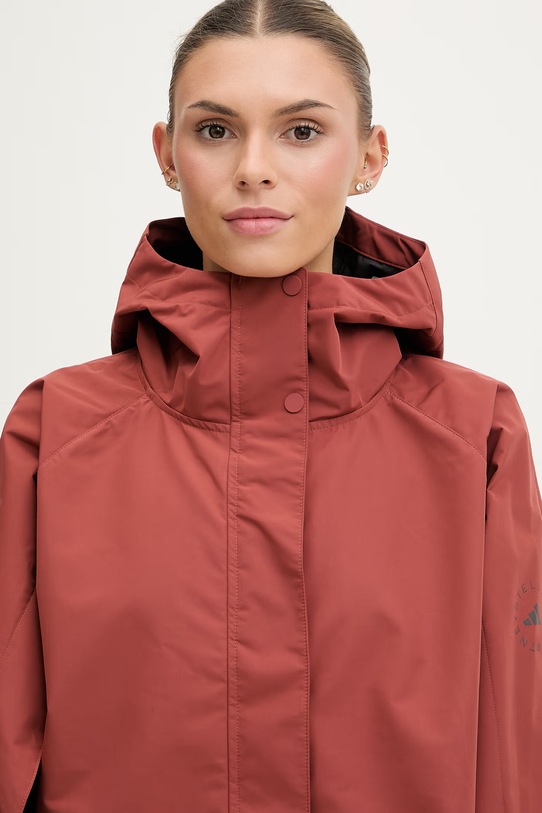 adidas by Stella McCartney μεταβατικό μπουφάν γυναικείο KC2018 καφέ