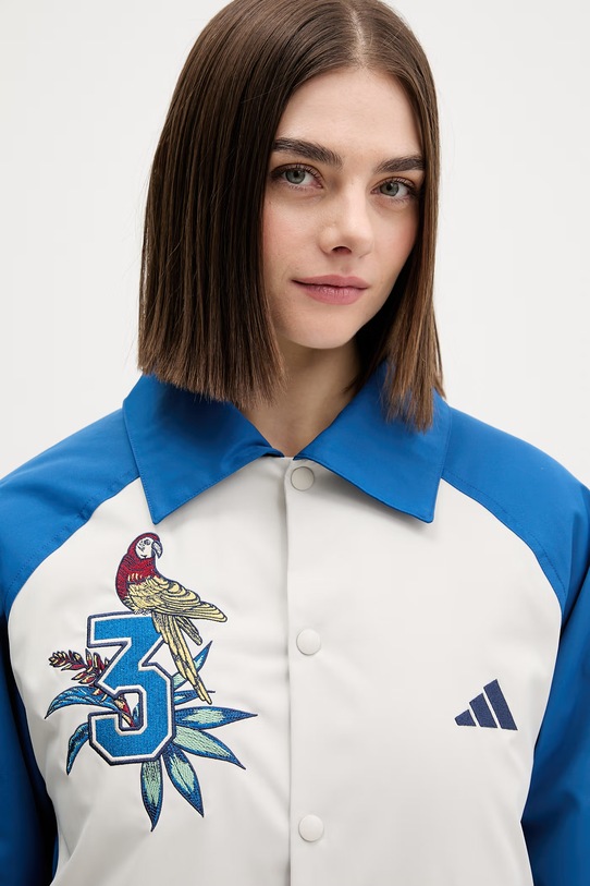 adidas kurtka x Farm Rio niebieski KD2195