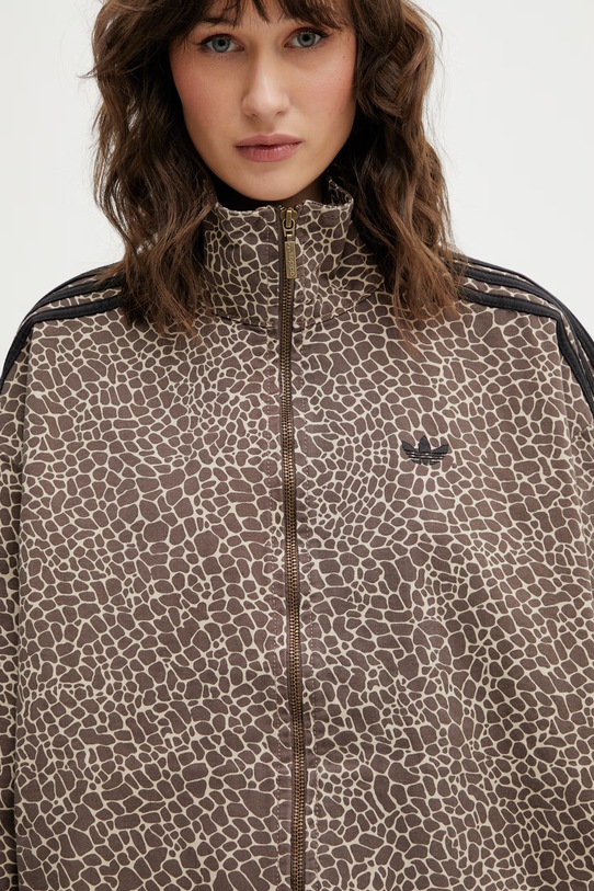 adidas Originals kurtka bawełniana brązowy KD2815