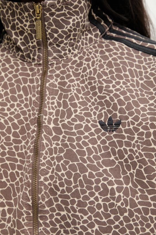 adidas Originals kurtka bawełniana KD2815 brązowy