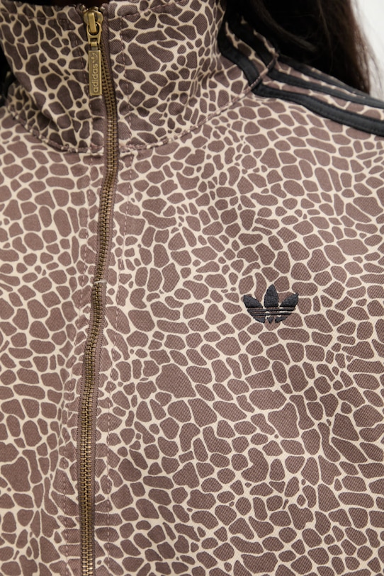 adidas Originals kurtka bawełniana KD2815 brązowy