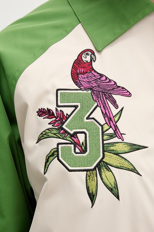 adidas kurtka x Farm Rio KD4611 zielony