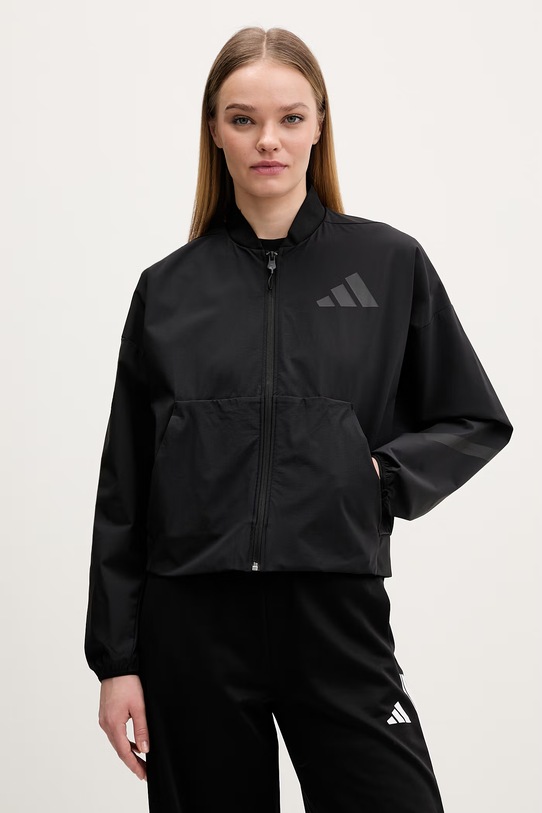 Bunda adidas Z.N.E oversize čierna KD8505