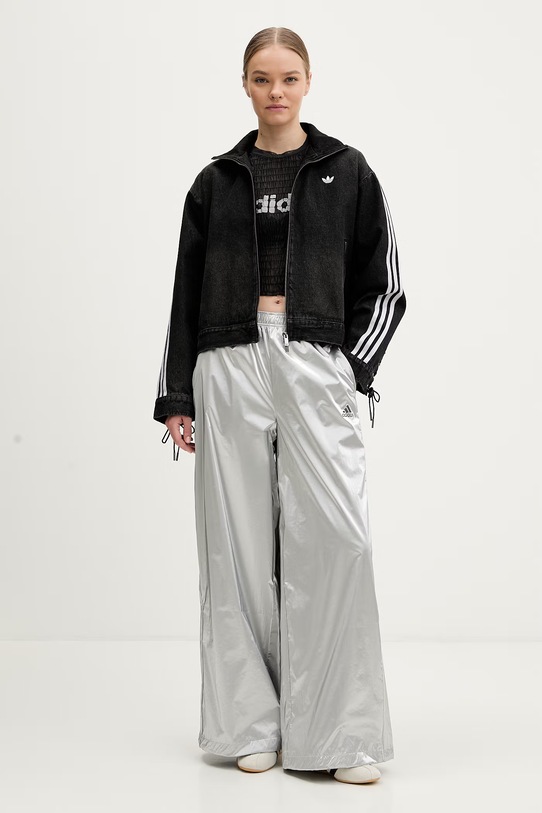 adidas Originals kurtka jeansowa KS1394 czarny SS26