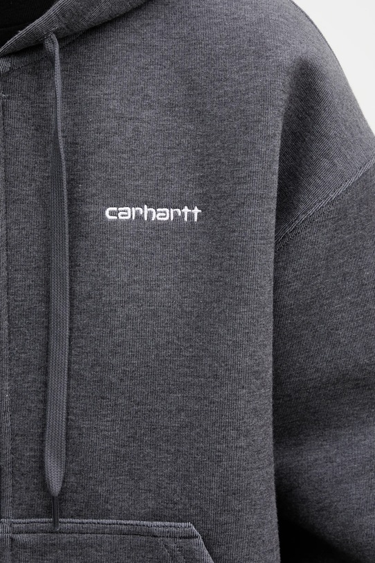 Mikina Carhartt WIP W Hooded Alda Jacket šedá I036028.0D2XX