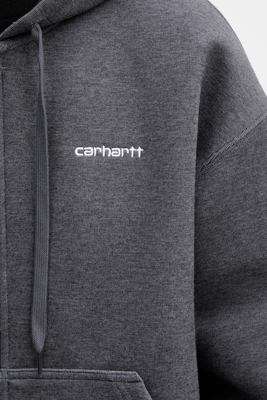 Mikina Carhartt WIP W Hooded Alda Jacket šedá I036028.0D2XX