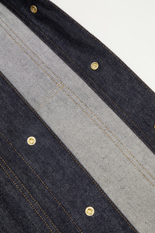 Carhartt WIP kurtka jeansowa W OG Arctic Jacket I036316.101 granatowy