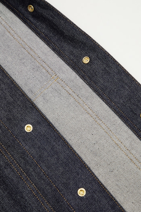 Carhartt WIP kurtka jeansowa W OG Arctic Jacket I036316.101 granatowy