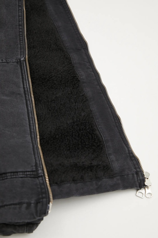 Carhartt WIP cotton jacket W Hooded Mitch Jacket I036317.890J black