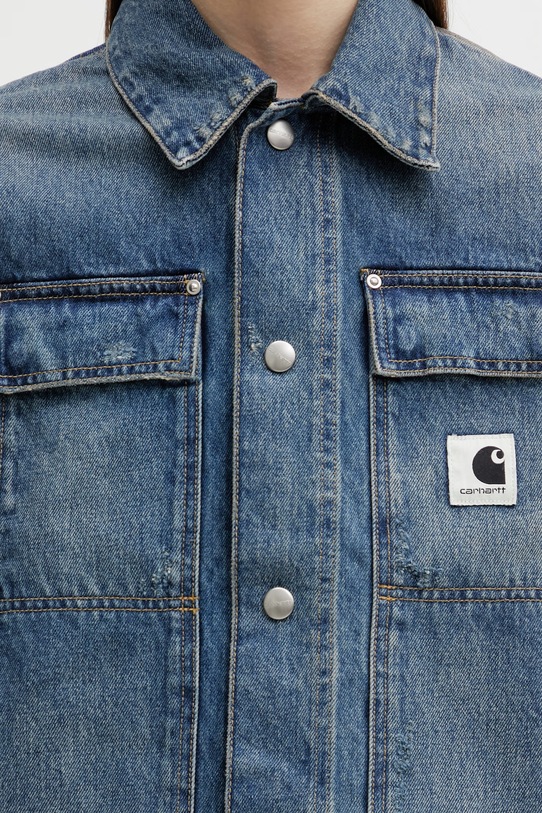 Carhartt WIP W OG Arctic Jacket kurtka jeansowa damska niebieski I036316.01B7