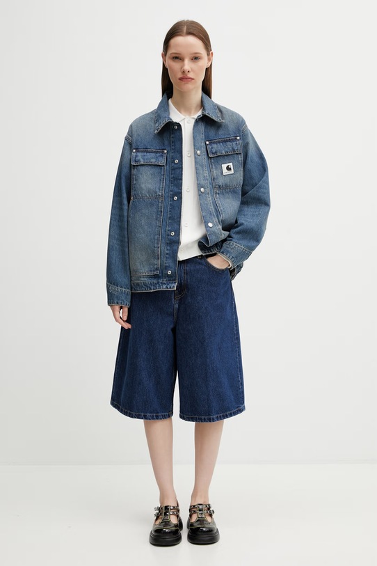 Carhartt WIP W OG Arctic Jacket kurtka jeansowa damska I036316.01B7