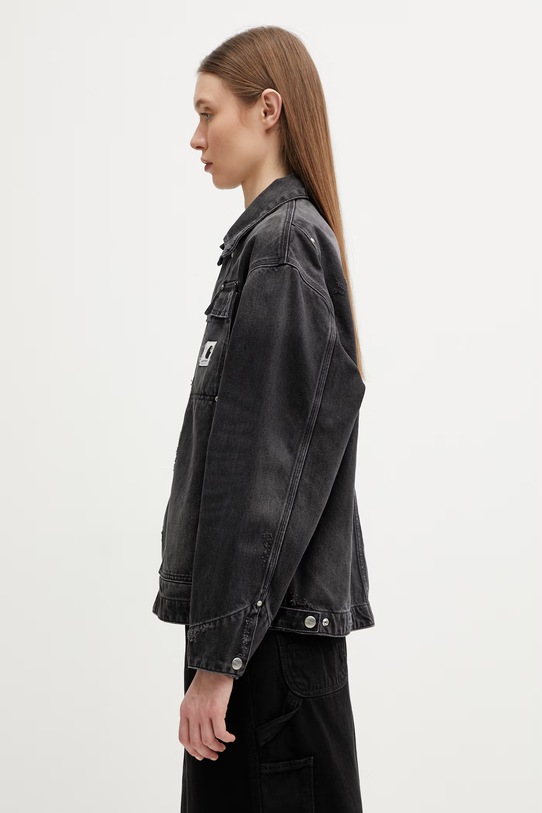 Carhartt WIP W OG Arctic Jacket kurtka damska jeansowa I036316.89B7 czarny SS26