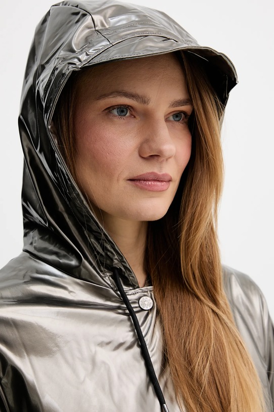 Rains kurtka 12040 A-Line Longer W Jacket W3 12040.150 brązowy