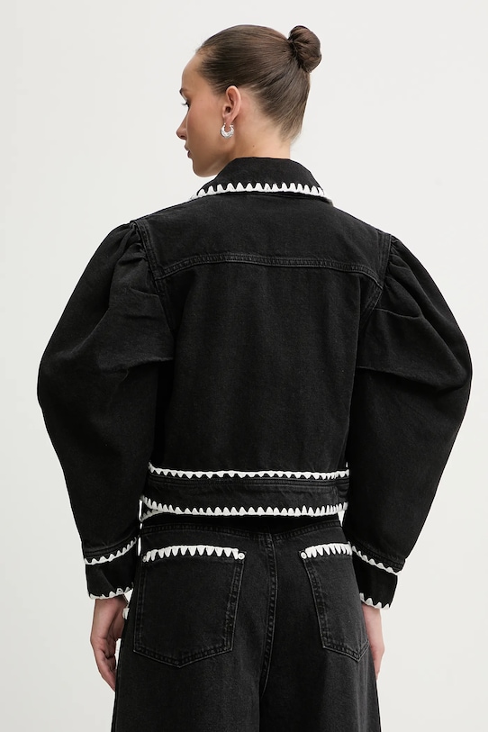 Odzież Farm Rio kurtka jeansowa 352924 czarny