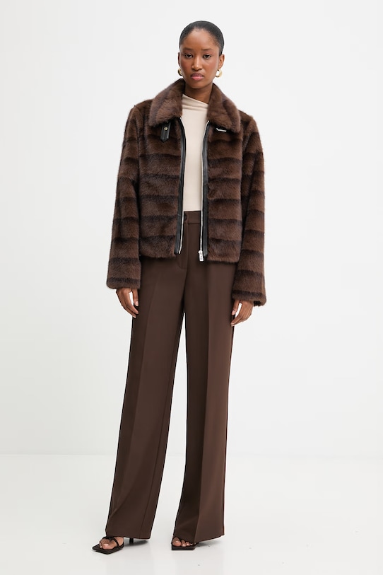 Morgan kurtka GFOLKA brązowy SS26