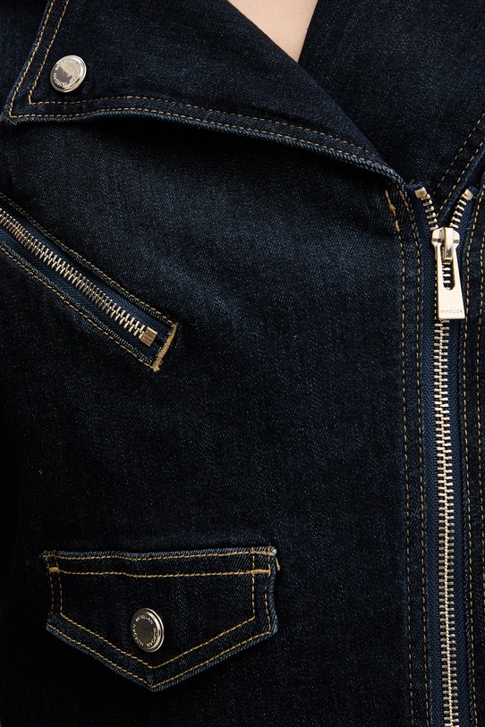 Morgan ramoneska damska jeansowa VSOUBIA granatowy