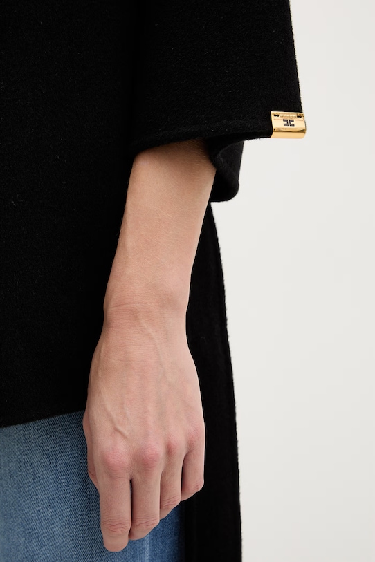 Elisabetta Franchi płaszcz damski wełniany CP70D61E2