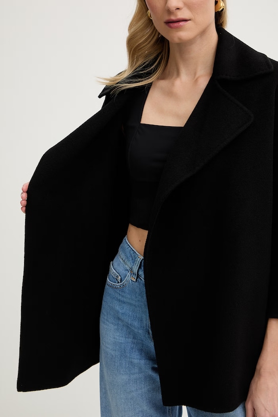 Elisabetta Franchi płaszcz damski wełniany CP70D61E2