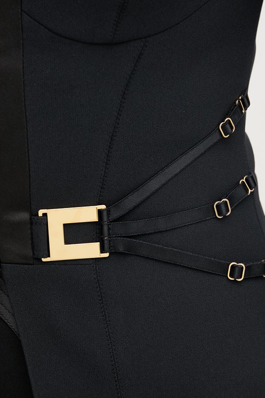 Elisabetta Franchi kurtka damska GI20261E2 czarny