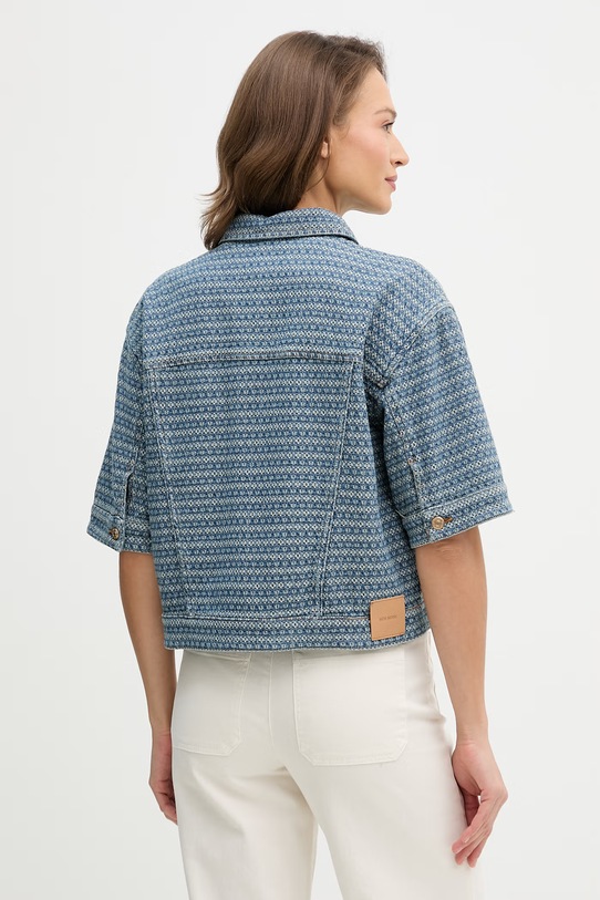 Odzież Mos Mosh kurtka bawełniana Ebba 176670 niebieski