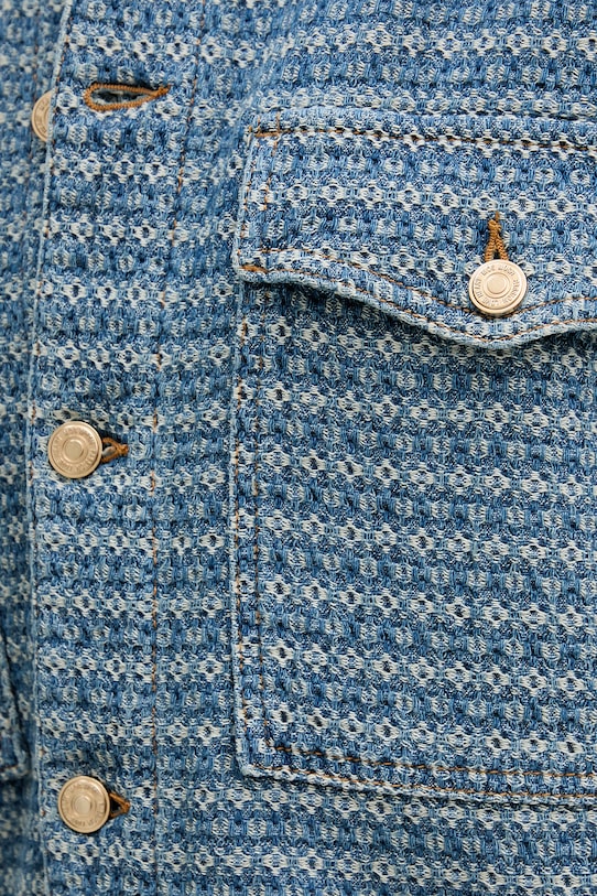 Mos Mosh kurtka bawełniana Ebba 176670 niebieski