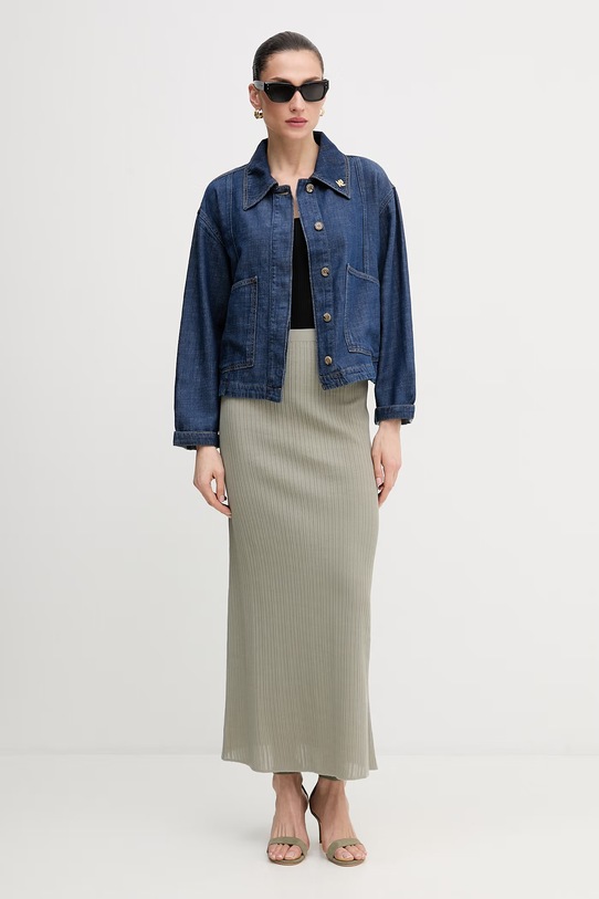 Mos Mosh kurtka jeansowa Eyla 178720 granatowy SS26