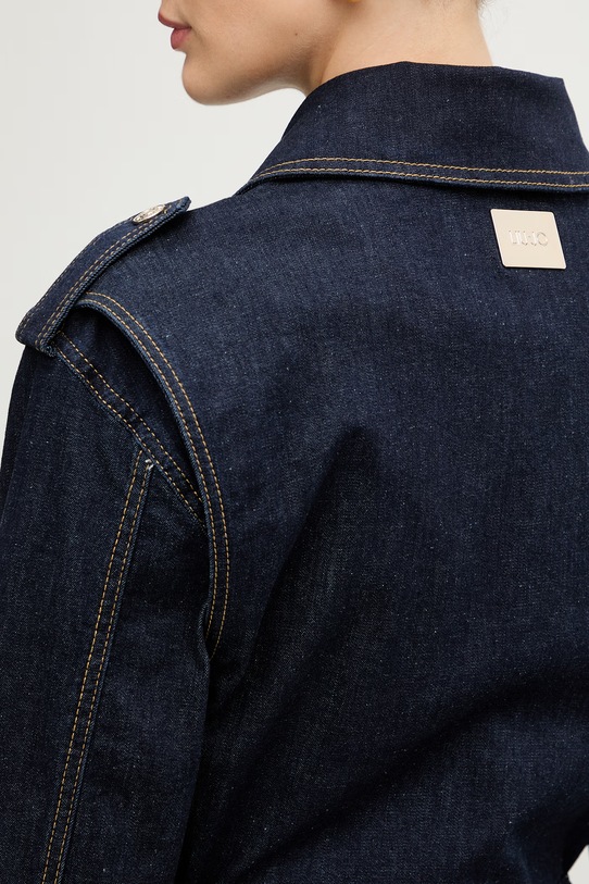 Liu Jo kurtka jeansowa UA6095.D4925 granatowy