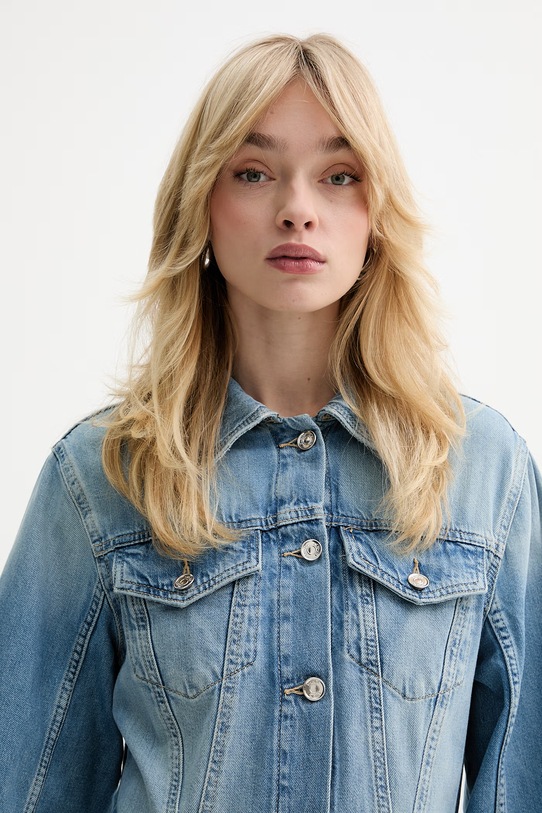 Liu Jo kurtka jeansowa niebieski UA6199.D0309