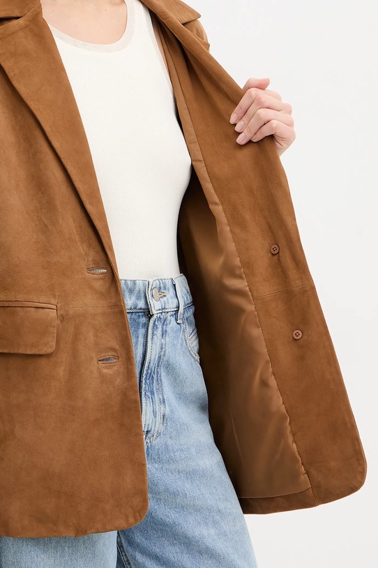 Замшевый пиджак Marella FULMINE 2613441014200