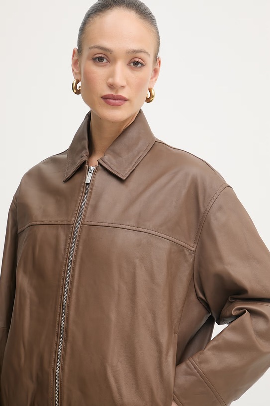 Marella короткая куртка для женщин из кожи MLMVERTICE коричневый 2613441015200