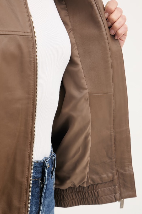 Marella krótka kurtka damska skórzana MLMVERTICE 2613441015200