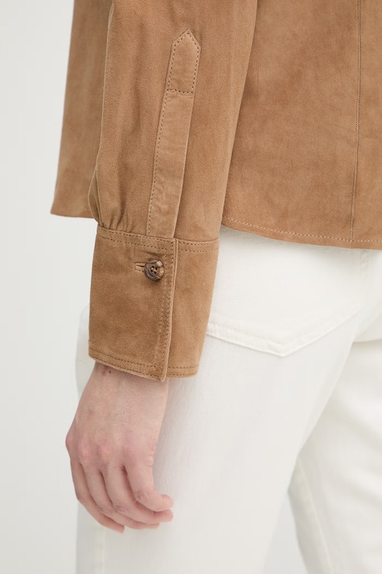 Semišová bunda Marella APOGEO 2613441081200 béžová