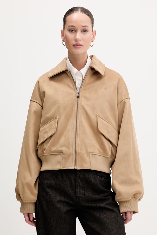 Guess Jeans kurtka pozostałe beżowy W6RL36.WJ842