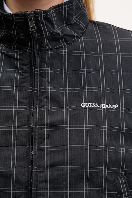 Μπουφάν Guess Jeans W6RL37.WGYL2 μαύρο