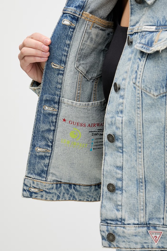 Джинсовая куртка Guess Jeans W6RN55.D5M4I