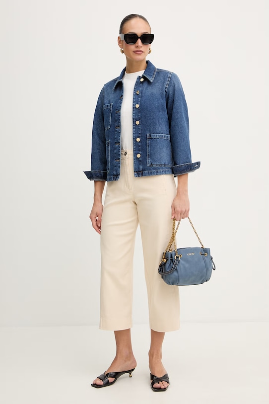 IBlues kurtka jeansowa BADESSE 2617041091200 niebieski SS26