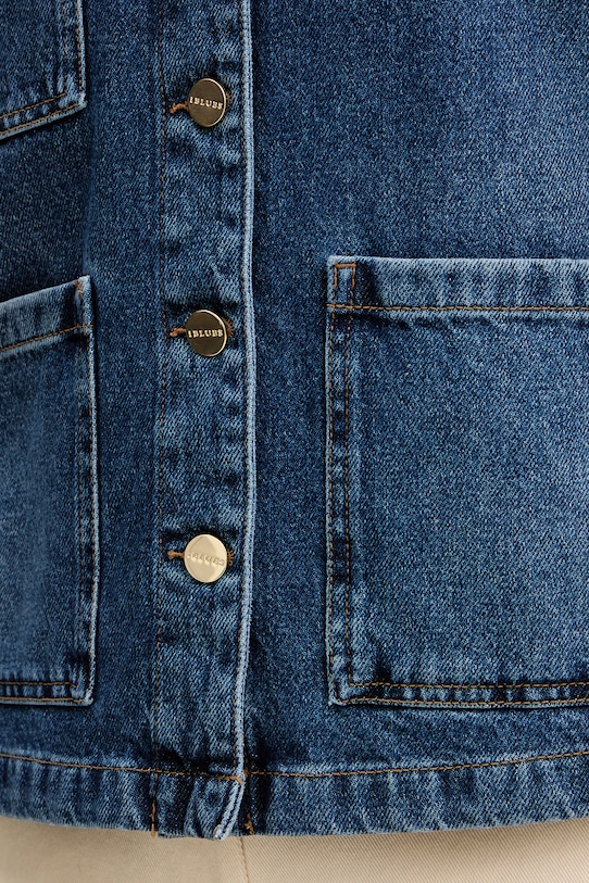 IBlues kurtka jeansowa BADESSE 2617041091200 niebieski