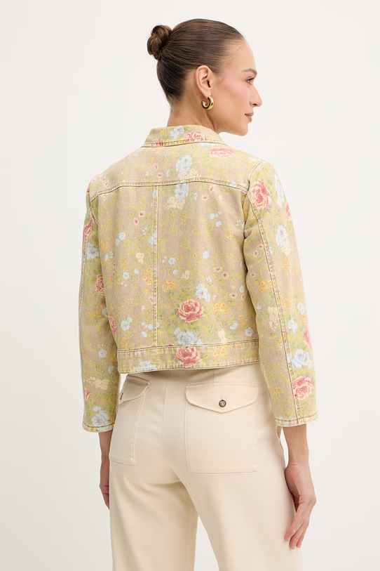 Odzież IBlues kurtka jeansowa CACTUS 2617041101200 beżowy