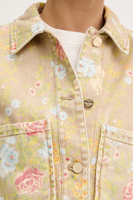 IBlues kurtka jeansowa CACTUS 2617041101200 beżowy