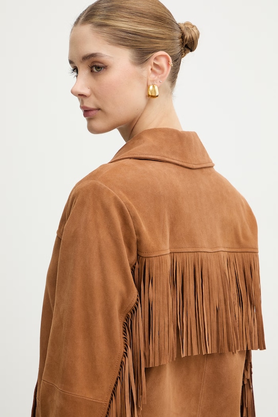 Велурено яке IBlues AFONE бежов 2617441021200