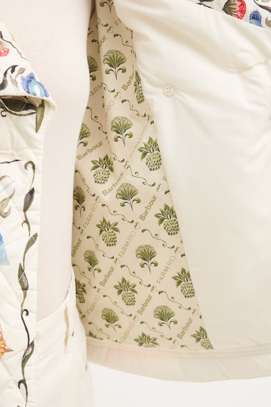 Barbour κοντό μπουφάν Γυναικείο x Farm Rio LQU1907