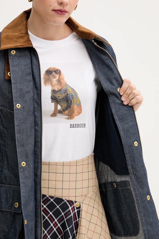 Barbour kurtka jeansowa Asker LCA0394