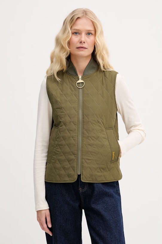 Barbour bezrękawnik Roeburn bez kaptura zielony LGI0219