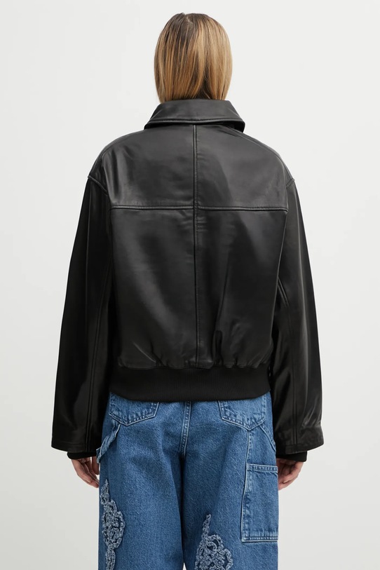 Odzież Rotate kurtka skórzana 116054100 czarny