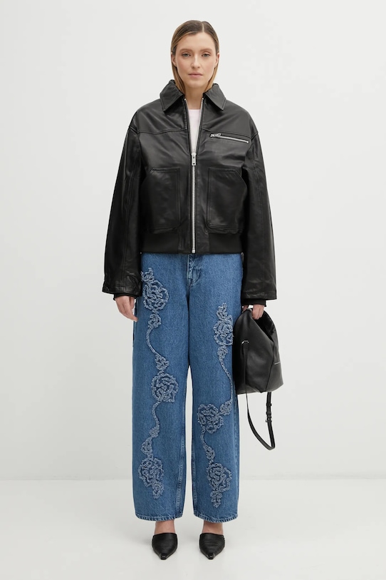 Rotate kurtka skórzana 116054100